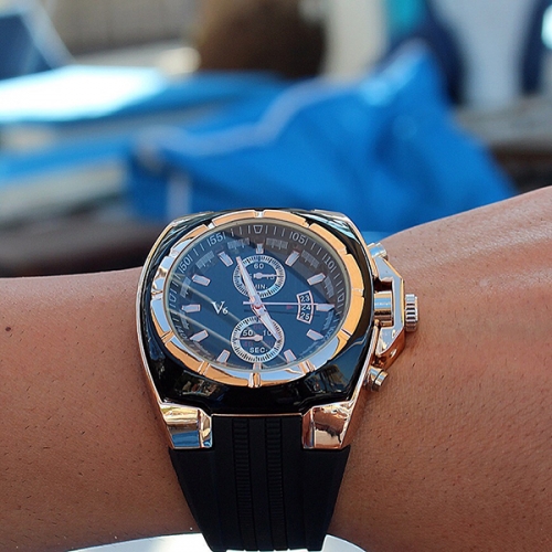 LUXUS FÉRFI KARÓRA H003 SILVER