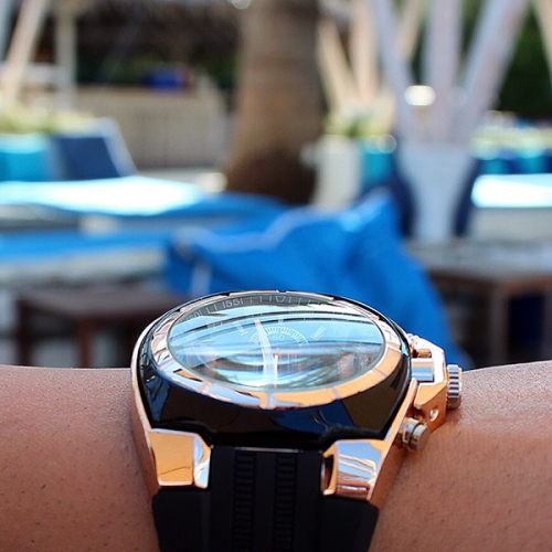 LUXUS FÉRFI KARÓRA H003 SILVER