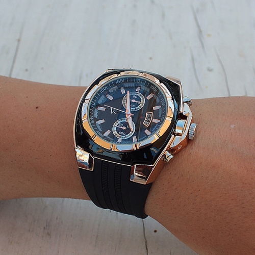 LUXUS FÉRFI KARÓRA H003 SILVER