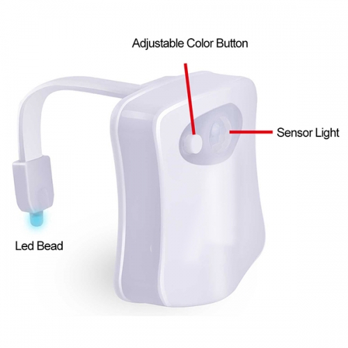 ÉJJELI WC LÁMPA LEDlight