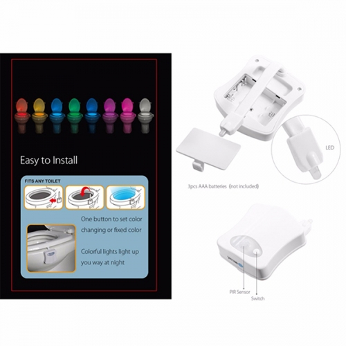 ÉJJELI WC LÁMPA LEDlight
