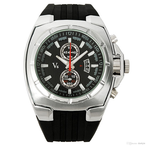 LUXUS FÉRFI KARÓRA H003 SILVER