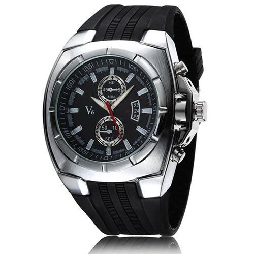 LUXUS FÉRFI KARÓRA H003 SILVER