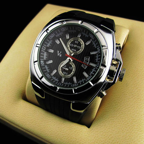LUXUS FÉRFI KARÓRA H003 SILVER