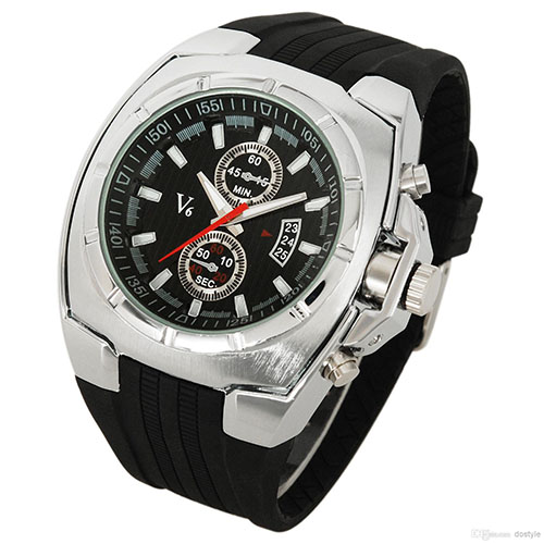 LUXUS FÉRFI KARÓRA H003 SILVER
