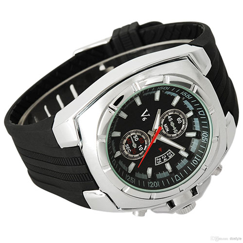LUXUS FÉRFI KARÓRA H003 SILVER