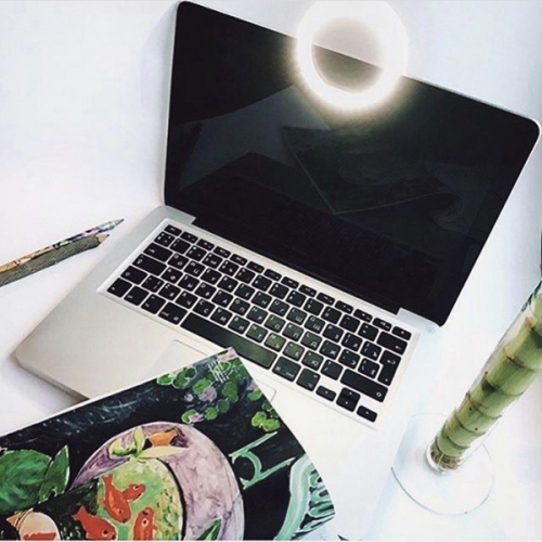 SELFIE LED RING USB TÖLTŐVEL
