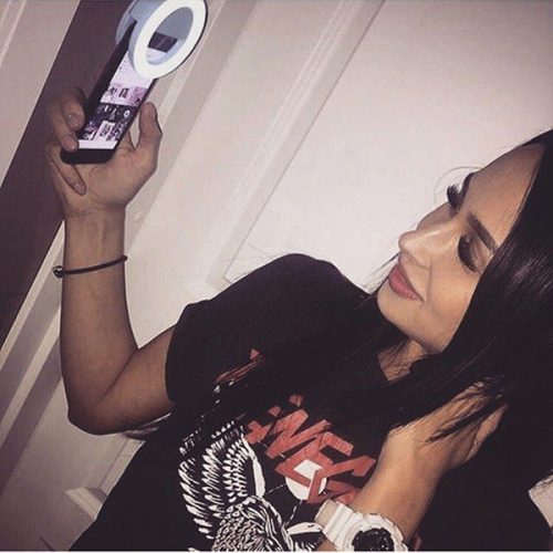 SELFIE LED RING USB TÖLTŐVEL