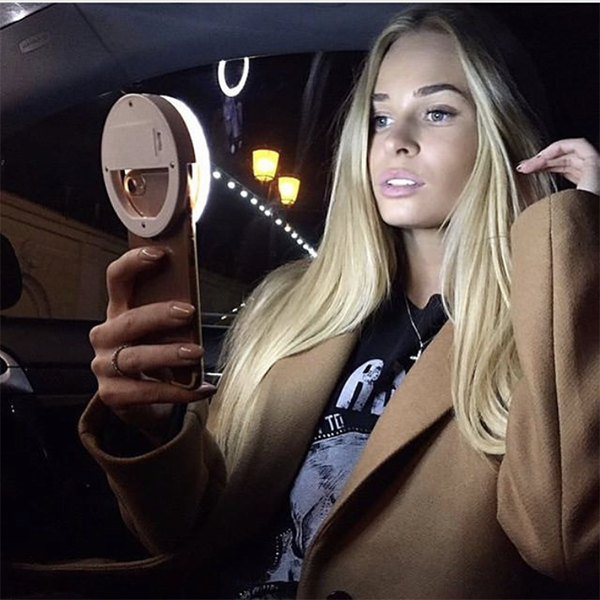 SELFIE LED RING USB TÖLTŐVEL